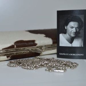 Vintage Eyeglass Case with Removable Chain